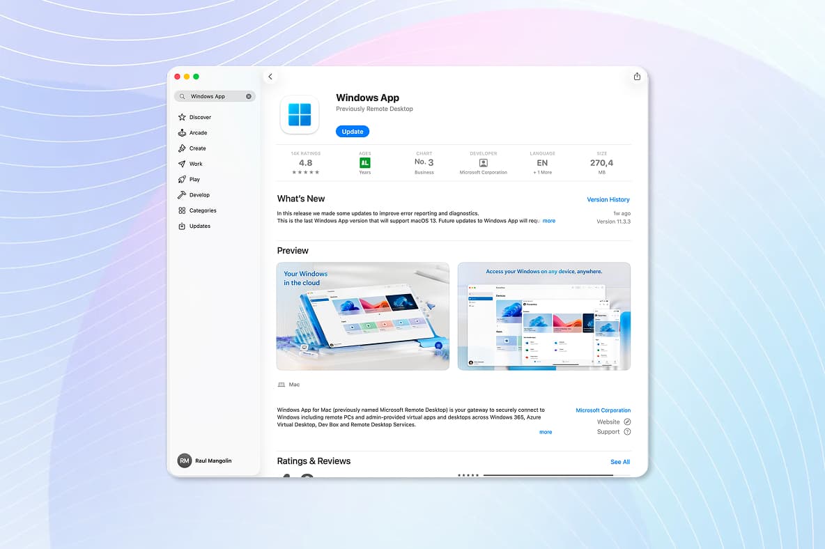 macOS APP Store